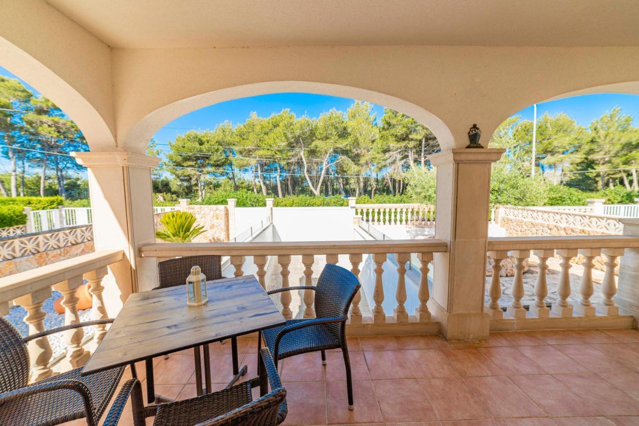 Benestar Pool And Beach In Platja De Muro Villa Exterior photo