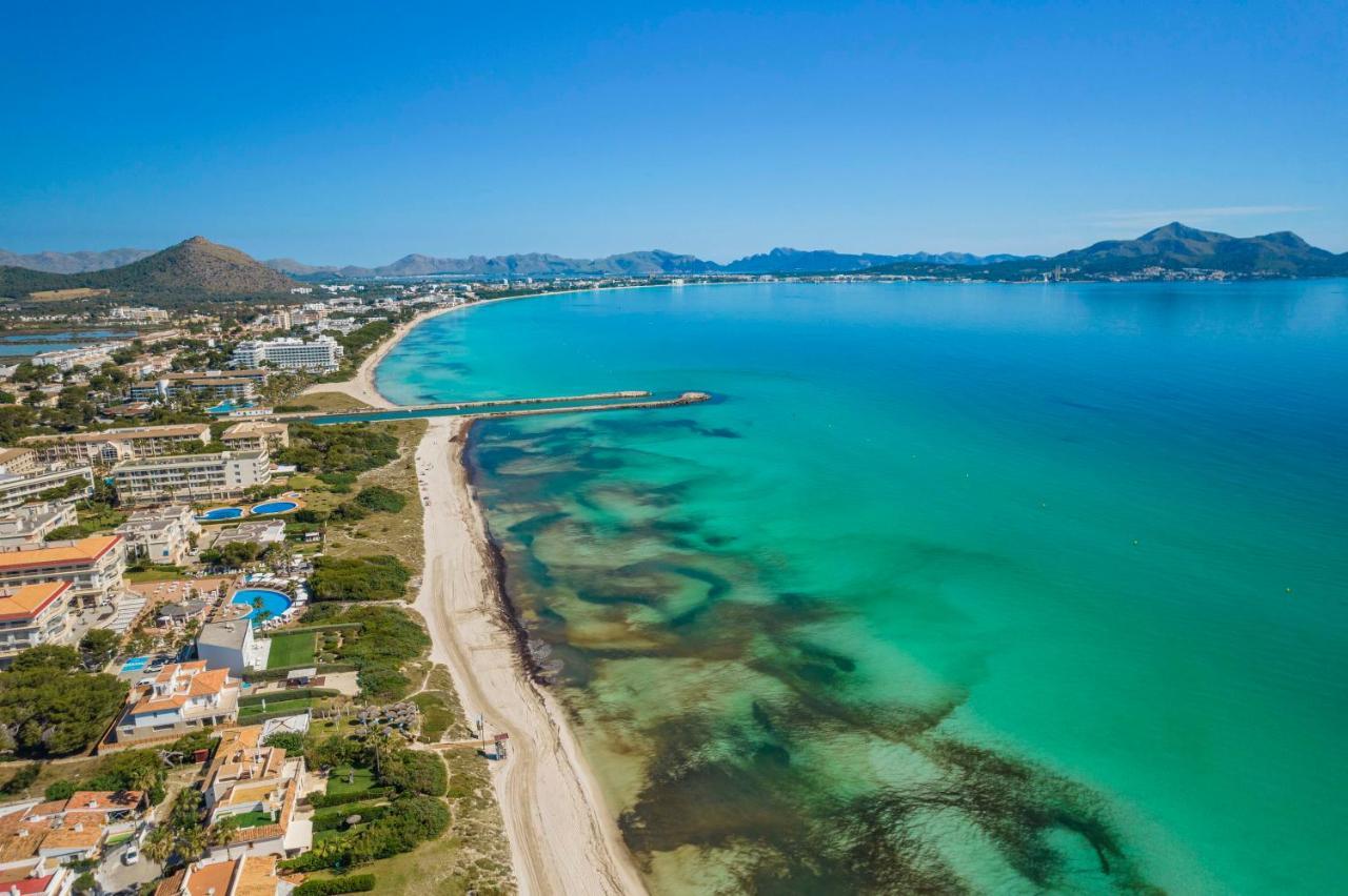 Benestar Pool And Beach In Platja De Muro Villa Exterior photo