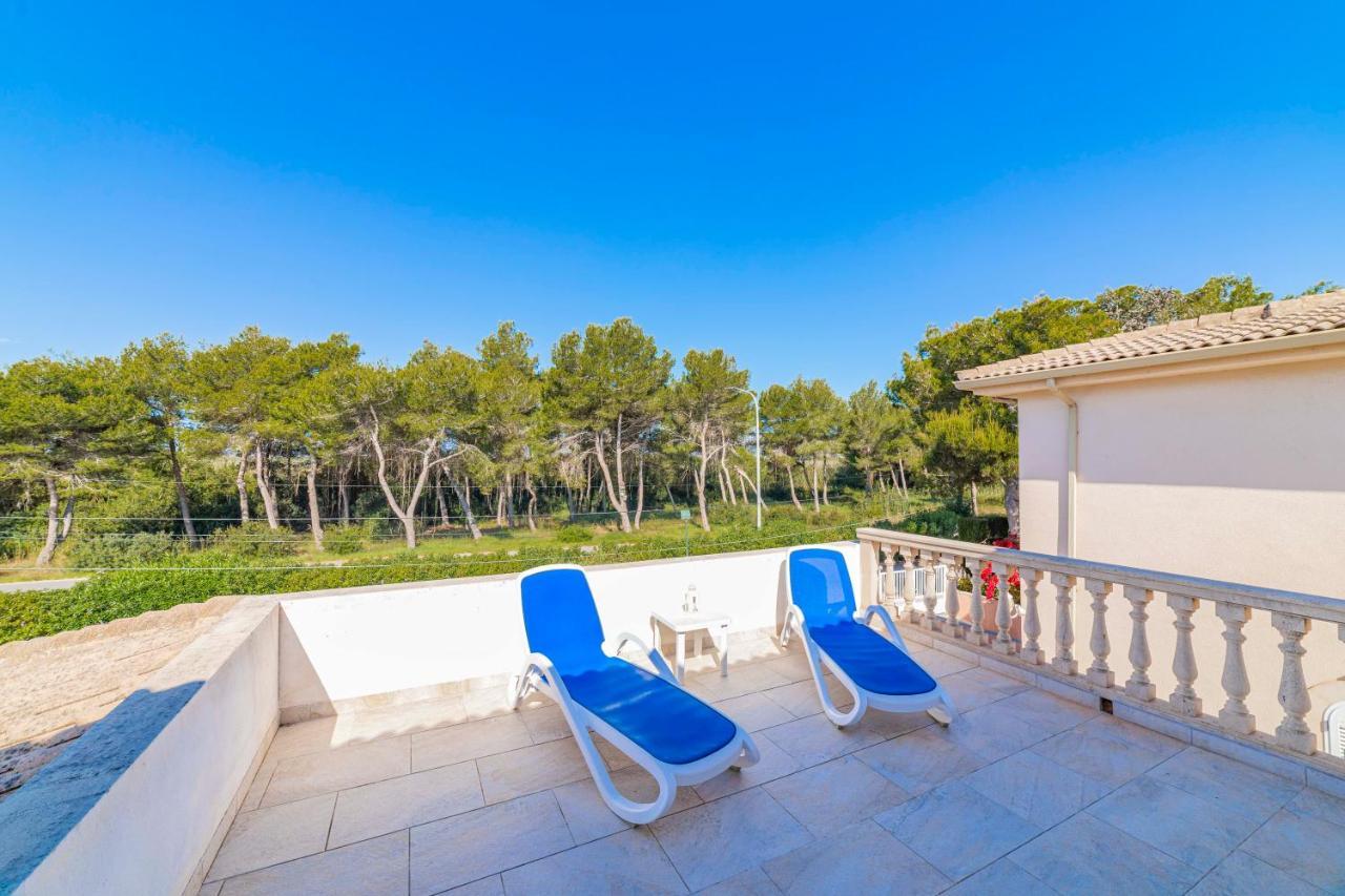 Benestar Pool And Beach In Platja De Muro Villa Exterior photo